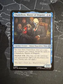 Chameleon, Master of Disguise - 0027 - Marvel's Spider-Man - MTG - NM/M - Englis - Image 1