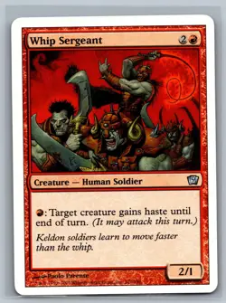 Magic The Gathering 9th Edition Whip Sergeant #227/350 MTG TCG CCG Ninth - Image 1