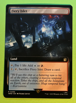 Firey Islet WHO 495 MTG NM/M Never Played - Image 1