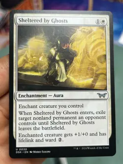 Sheltered By Ghosts • Duskmourn • Pack Fresh • MTG (2329) - Image 1