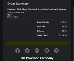 Pokemon TCG Phantasmal Flames Mega Charizard X EX UPC CONFIRMED 11/14 PRESALE - Image 3