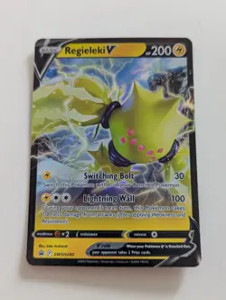 Pokemon TCG - SWSH Black Star Promo - Regieleki V SWSH280 NM/M - Image 1