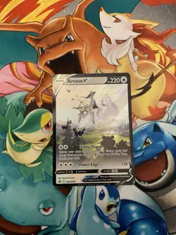 2022 Pokemon Arceus V SWSH204 Figure Collection Black Star Promo NM - Image 1