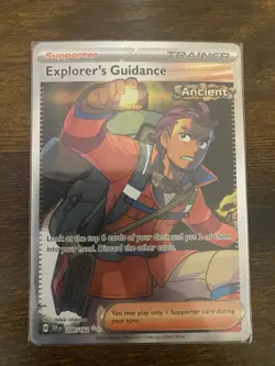 Explorer's Guidance 200/162 Sv05: Temporal Forces Holo Ultra Rare Pokemon TCG - Image 1