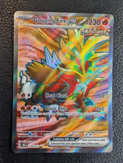 Gouging Fire ex - 188/162 Temporal Forces (Pokemon) Full Art Ultra Rare - Image 1