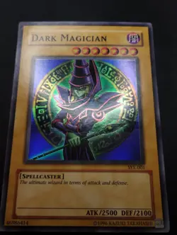YUGIOH 2004 | DARK MAGICIAN | SYE-001 | EXCELLENT - VERY GOOD - Image 5