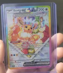 Eevee ex - SVP174 Scarlet & Violet Black Star Promo Card - FRUIT - LP - POKEMON - Image 1