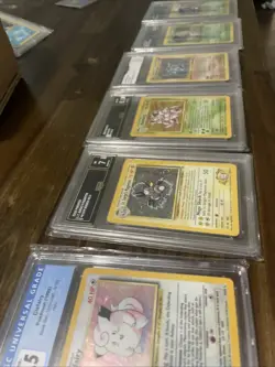Pokemon CGC & GMA Graded Cards Lot Of 6 Vintage - Image 2
