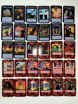 HUGE Illuminati New World Order Steve Jackson Games CCG TCG Lot(9) No Duplicates - Image 3