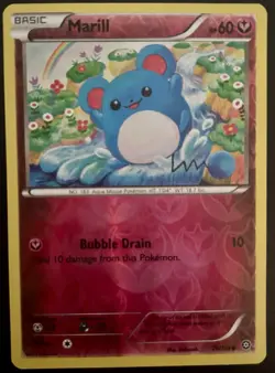 Marill 76/114 - XY Steam Siege - Reverse Holo Pokemon Card NM Condition - Image 1