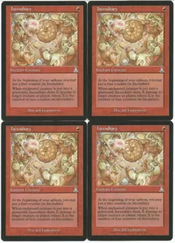 MTG Incendiary x4 Urza's Destiny Uncommon LP - Image 1