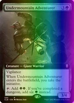 Undermountain Adventurer (594/1080) CLB LP FOIL - Image 1