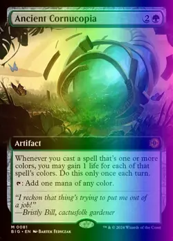 MTG Magic the Gathering Ancient Cornucopia (81/102) The Big Score LP FOIL - Image 1