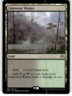 Llanowar Wastes Magic Origins Regular MTG NM - Image 1
