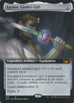 MTG Streets of New Capenna - Luxior, Giada's Gift (Extended Foil) - Image 1