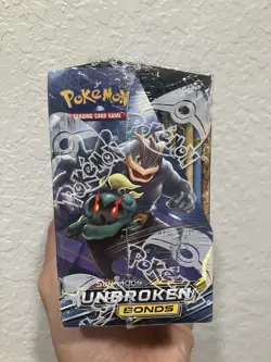 SM Unbroken Bonds SEALED Booster Box (36 Packs of Pokemon Cards) - Image 3
