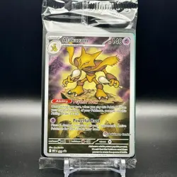 Pokemon Center Stamped Alakazam 009 Pokemon Mega Evolutions - ETB Promo Sealed - Image 1