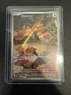 Spearow 151/132 - Holo Illustration Rare - Pokemon TCG: Mega Evolution Near Mint - Image 1