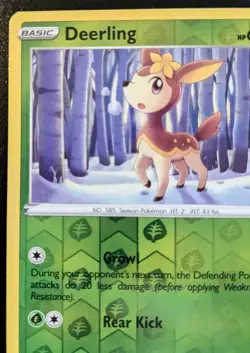 Deerling 011/198 Reverse Holo Common Sword & Shield: Chilling Reign Pokemon TCG - Image 2