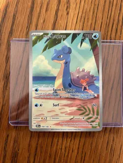 Pokemon TCG Misty's Lapras 194/182 Illustration Rare Destined Rivals NM/M - Image 1