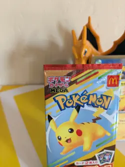 McDonald’s Pikachu Japanese Pokemon Sealed Promo Pack 020/M-P 2025 Us Seller - Image 3