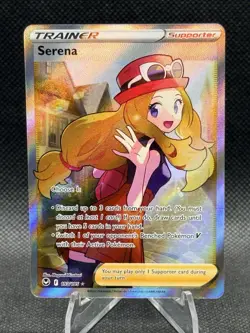 Pokemon Silver Tempest Serena 193/195 Full Art Trainer Ultra Rare - Image 1