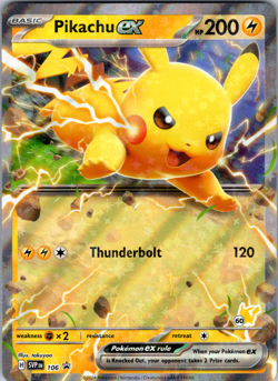 Pikachu ex Battle Academy 2024 106 SV: Promo - NM - Image 1