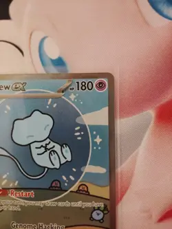 Pokemon TCG Paldean Fates Bubble Mew EX 232/091 Special Illustration Rare SIR - Image 3