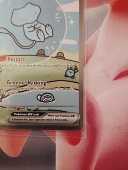 Pokemon TCG Paldean Fates Bubble Mew EX 232/091 Special Illustration Rare SIR - Image 5
