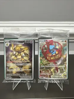 Factory Sealed Pokemon TCG Mega Evolution Promos - Alakazam 009 & Riolu 010 - Image 1