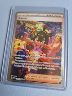 Kieran - 218/167 - Scarlet & Violet Twilight Masquerade- Pokemon TCG -Pack Fresh - Image 4