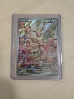 Pokemon Eevee Illustration Rare 188/167 Twighlight Masquerade Near Mint - Image 1