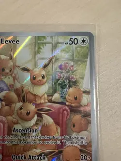 Pokemon Eevee Illustration Rare 188/167 Twighlight Masquerade Near Mint - Image 4