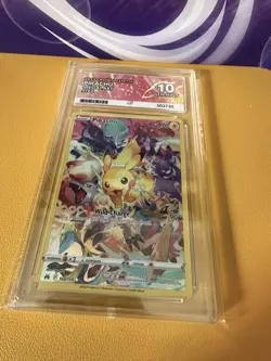 Pikachu ACE PERFECT 10 GEM MINT - 160/159 - Crown Zenith - Pokemon TCG Rare Holo - Image 3