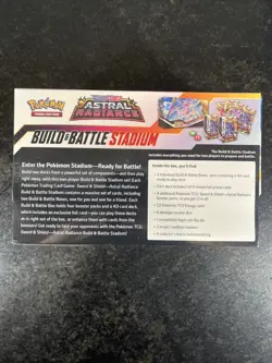 Pokemon TCG Astral Radiance Build & Battle Stadium Box 820650850400 - Image 3