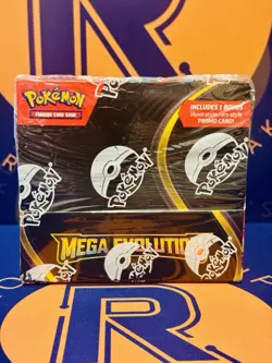 Pokemon Center MEGA EVOLUTION ENHANCED BOOSTER DISPLAY BOX In Hand SEALED - Image 1