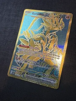 Pokemon TCG Koraidon EX 245/091 Hyper Rare Paldean Fates Near Mint Condition - Image 2