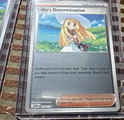 2x Lillie's Determination 119/132 Reverse Holo Pokemon TCG: Mega Evolution - NM - Image 4