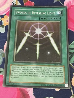 Swords of Revealing Light LOB-101 The Legend of Blue Eyes White Dragon... - Image 1