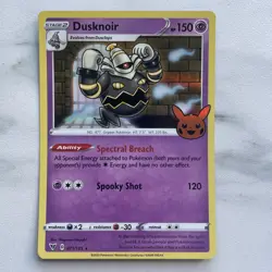 071/185 Dusknoir : Rare Holo Card : Trick or Trade 2023 Pokemon TCG - Image 1