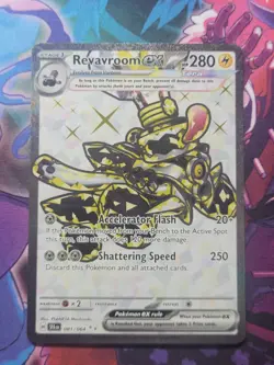 Pokemon TCG Revaroom EX Full Art Shrouded Fable Card 081/064 Englisch Near Mint - Image 1