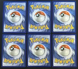 6 Card Lot Eevee , Chansey , Tauros , Riolu , Jirachi & Slowking Pokemon TCG - Image 4
