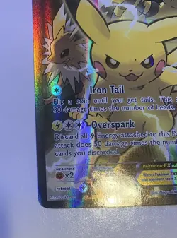 CGC 8 Pikachu EX 2016 Black Star Promos XY124 Holo Pokemon Card - Image 4