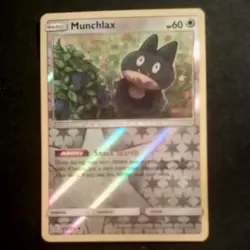 Pokemon Card - Munchlax / Unified Minds / Reverse Holo 173/236 Near Mint - Image 1