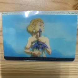 The Legend of Zelda Tears of the Kingdom Zelda Bandai Wafers Card - Image 1