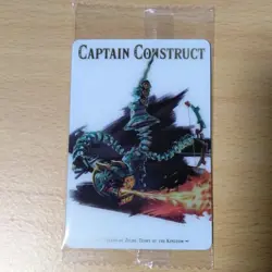 Legend of Zelda Tiahin Wafer Card Captain Golem - Image 2