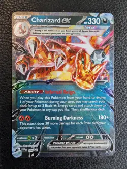 Charizard ex - SVP196 Black Star Promo Card (Pokemon) Double Rare - Image 1