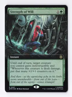 Strength of Will (Extended Art) (Foil) 0267 (R) MTG Marvel's Spider-Man (SPM) - Image 1