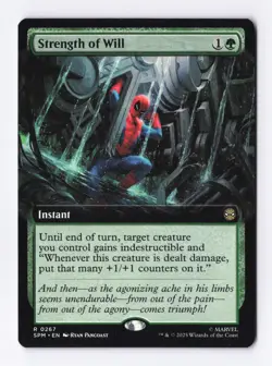 Strength of Will (Extended Art) 0267 (R) MTG Marvel's Spider-Man (SPM) - Image 1
