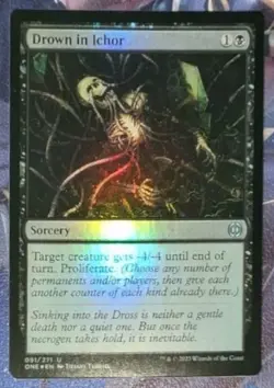 mtg magic drown in ichor FOIL ENGLISH - Image 1